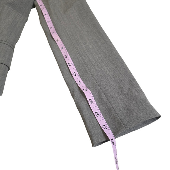 Milly size 2 xs wool grey blazer single button - Picture 10 of 10
